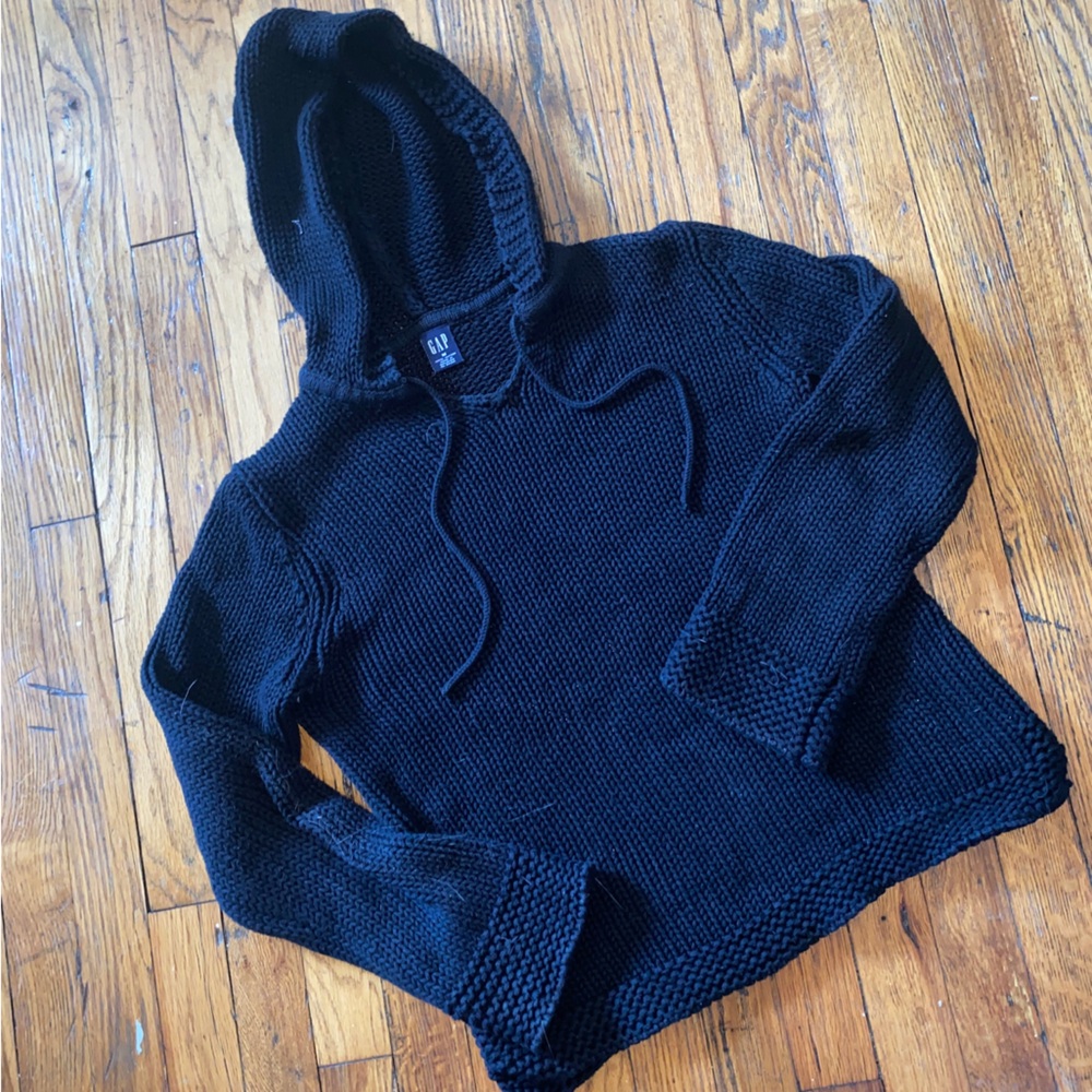 Knit vintage 90s gap hoodie size medium